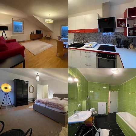 Ferienwohnung Balkonblick Am Hirschberg 상트벤델 외부 사진