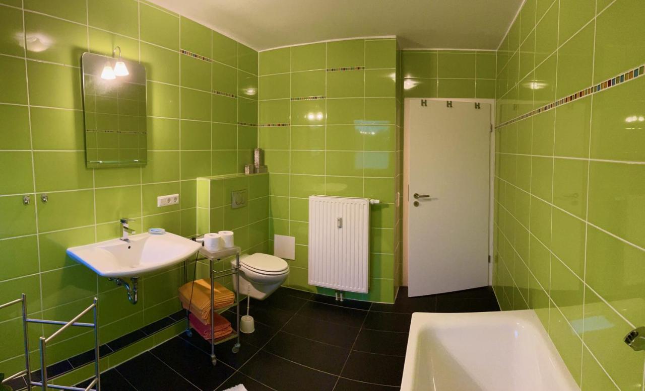 Ferienwohnung Balkonblick Am Hirschberg 상트벤델 외부 사진